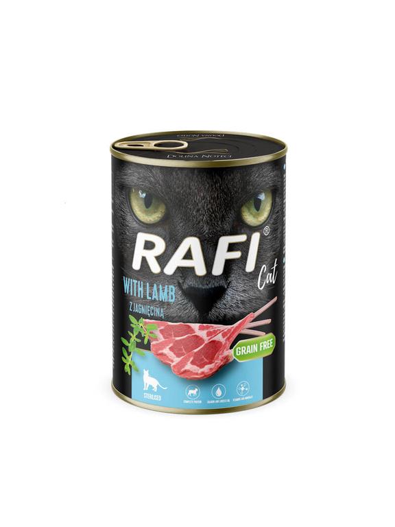 RAFI Cat Adult Sterilised z jagnięciną 400g