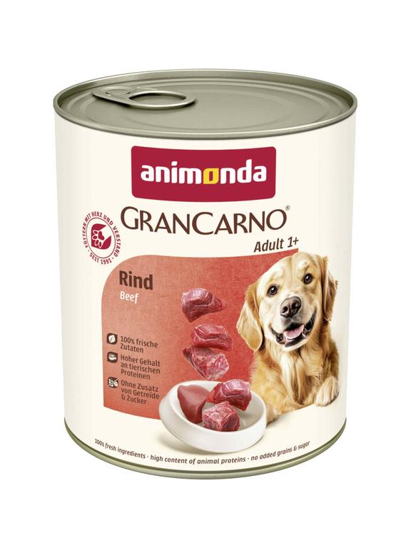 ANIMONDA GranCarno Adult Dog smak: Wołowina 800g