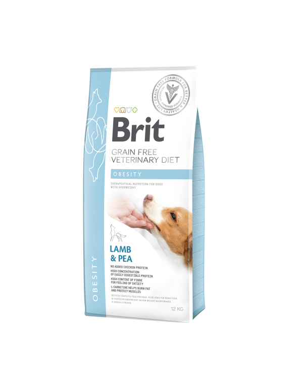 Brit GF veterinary diets dog Obesity 12 kg