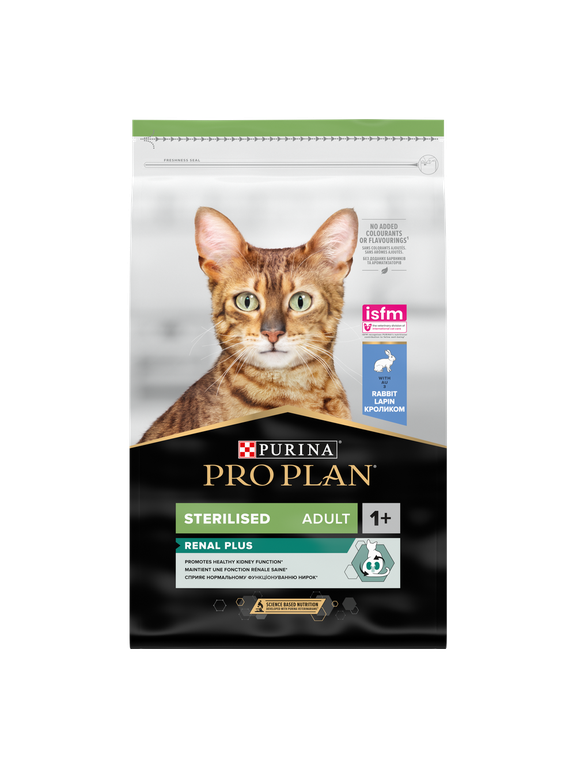 PRO PLAN Sterilised Renal Karma dla kotów bogata w królika 10 kg