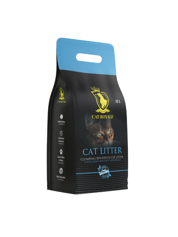 Cat Royale Naturalny żwirek bentonitowy 10l - 8 kg Opakowanie uszkodzone (7275,7409,7871,9660)!!!