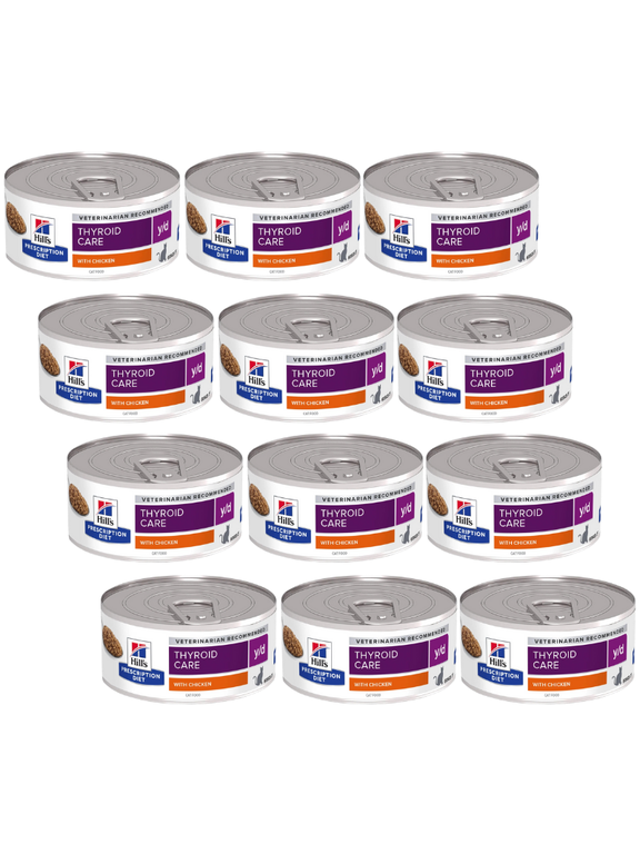 HILL'S PD Prescription Diet Feline y/d 12x156g - puszka