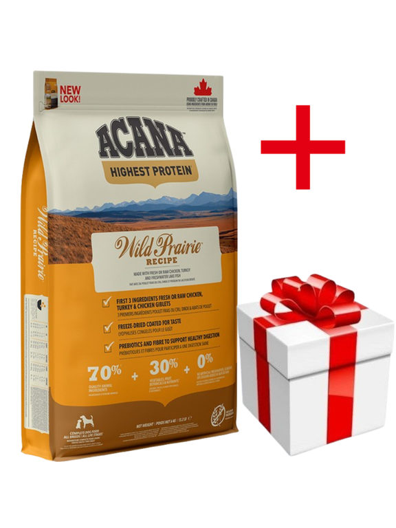 ACANA Wild Prairie Dog 6kg + niespodzianka dla psa GRATIS!