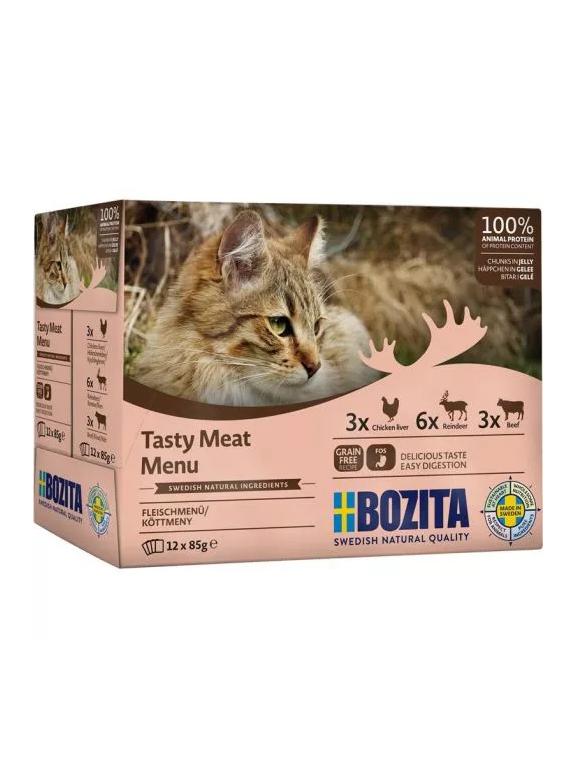 BOZITA Multibox mięsne kawałki w galaretce (12x85g)