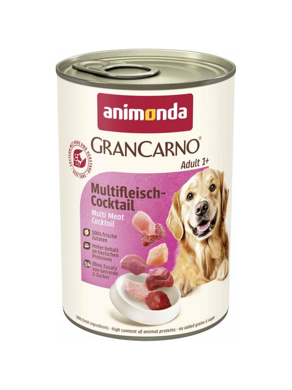 ANIMONDA GranCarno Adult Dog smak: Koktajl mięsny 400g