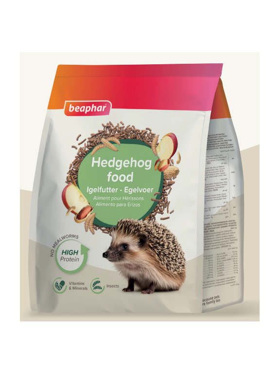 BEAPHAR -  HEDGENHOG kompletna karma dla jeży 1 kg