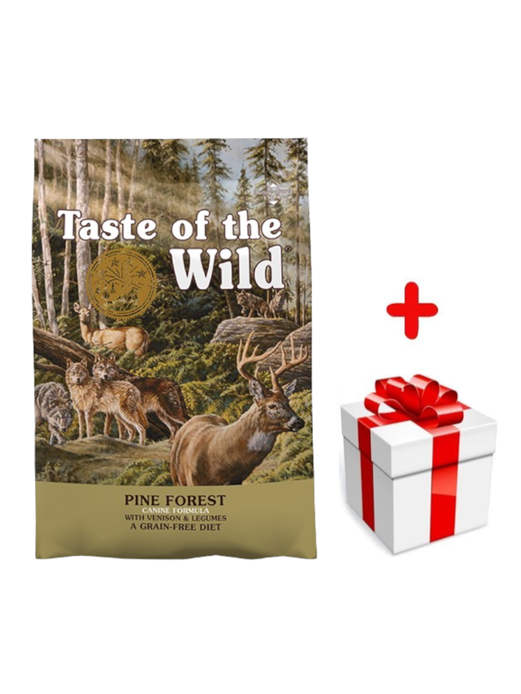 TASTE OF THE WILD Pine Forest 12,2kg + niespodzianka dla psa GRATIS!