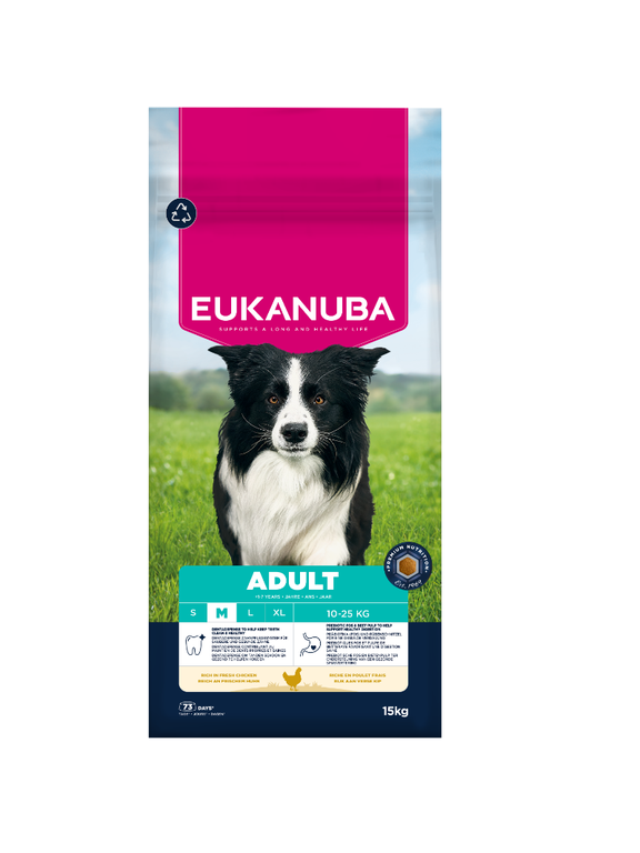 EUKANUBA Active Adult Medium Breed Chicken 12kg