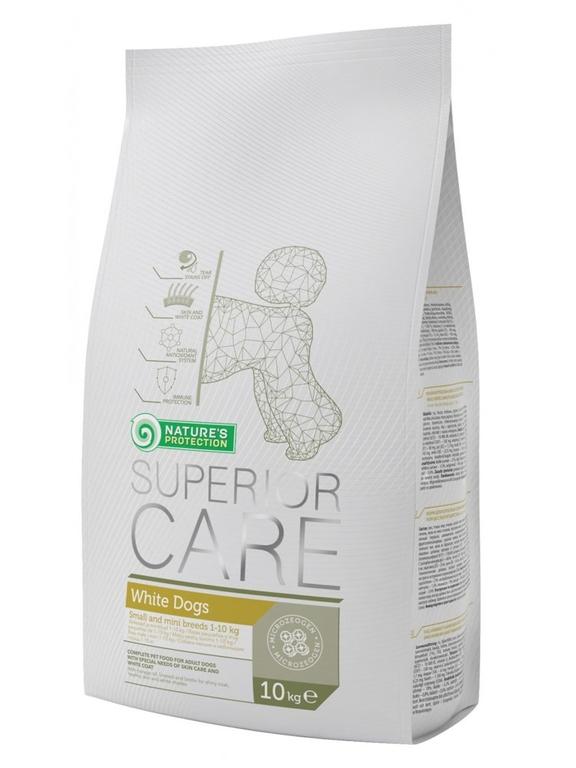 NATURES PROTECTION Superior Care Small Mini White Dogs Adult 10kg