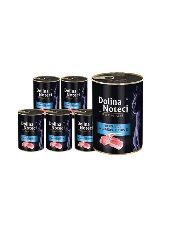 Dolina Noteci Premium dla kota bogata w jagnięcine 12x400g