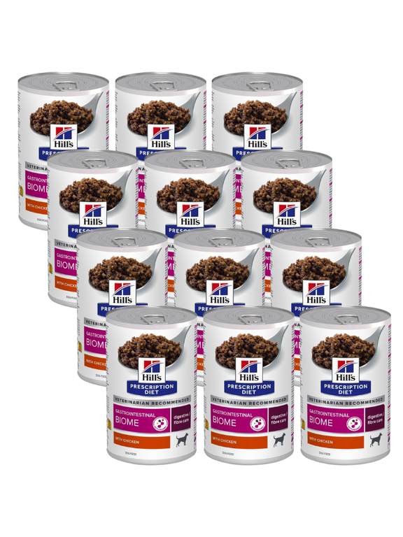 HILL'S PD Prescription Diet Canine Gastrointestinal Biome 12x370g