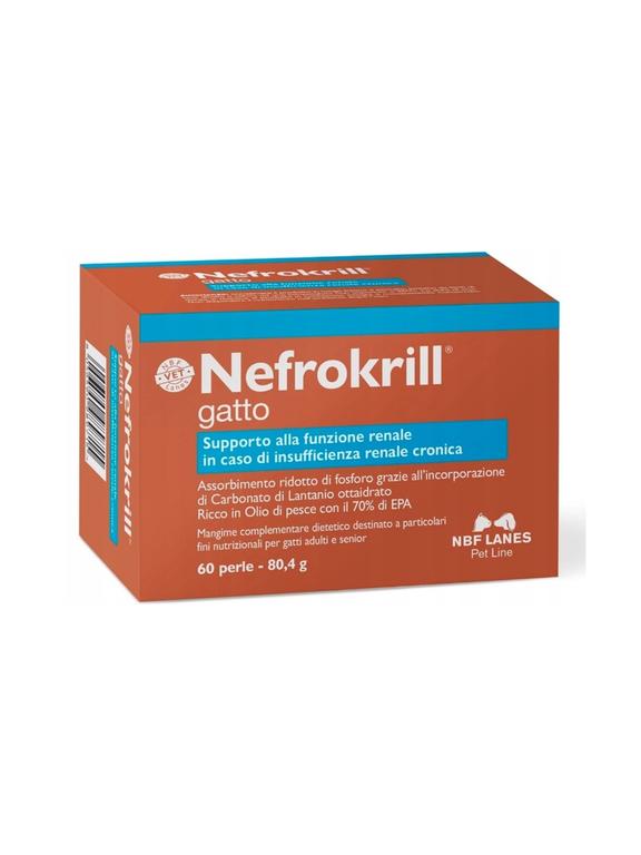 NBF Lanes Nefrokrill Gatto 60 kapsułek dla kota