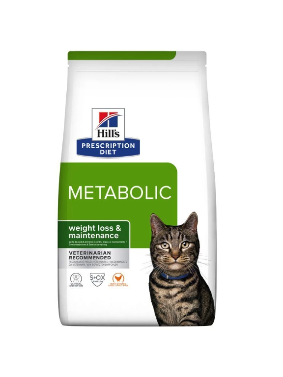 HILL'S PD Prescription Diet Metabolic Feline 3kg opakowanie uszkodzone (7318,7807)!!!