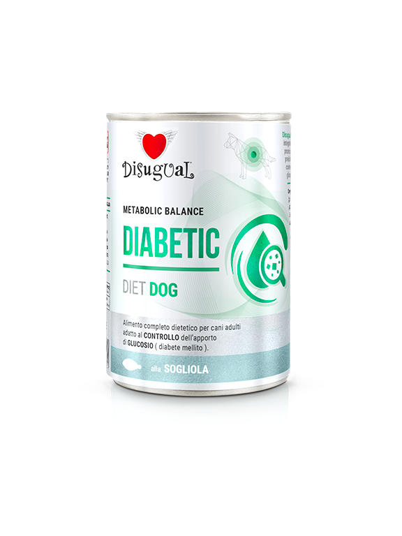 Disugual Karma mokra dla psa Weterynaryjna DIABETIC Sola (dorosły) 400g