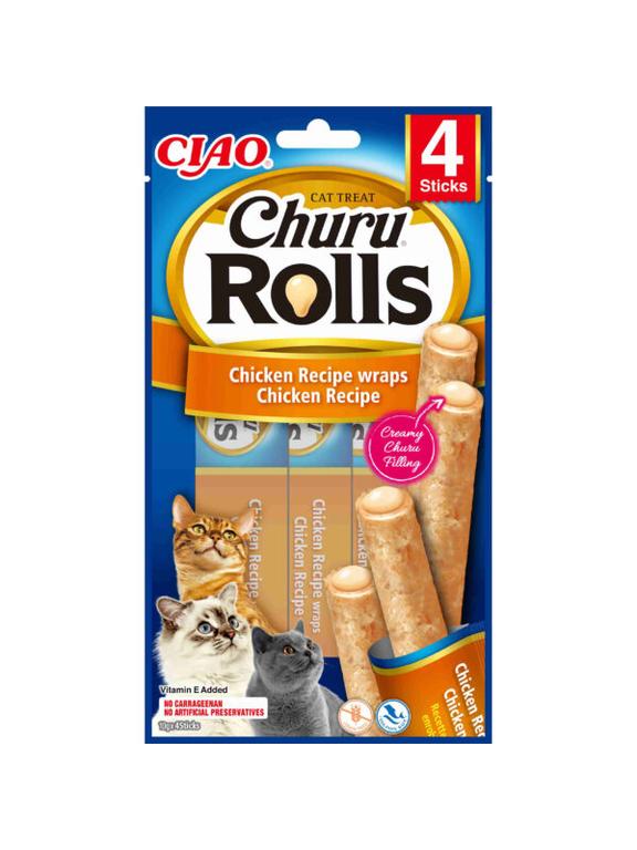 INABA Churu Rolls Dla Kota – Kurczak 4x10g