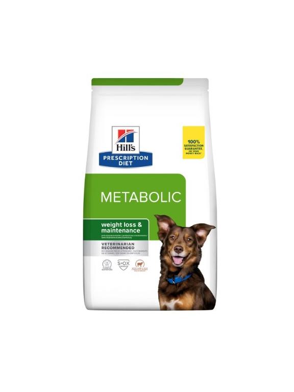 HILL'S PD Prescription Diet Metabolic Canine z jagnięciną 12kg /Opakowanie uszkodzone (9538)!!