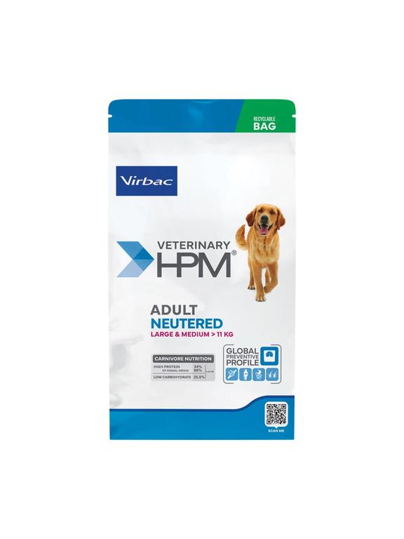 VIRBAC Adult Neutered Large & Medium Dog 7kg karma sucha dla sterylizowanych psów dorosłych psów lub z tendencją do nadwagi