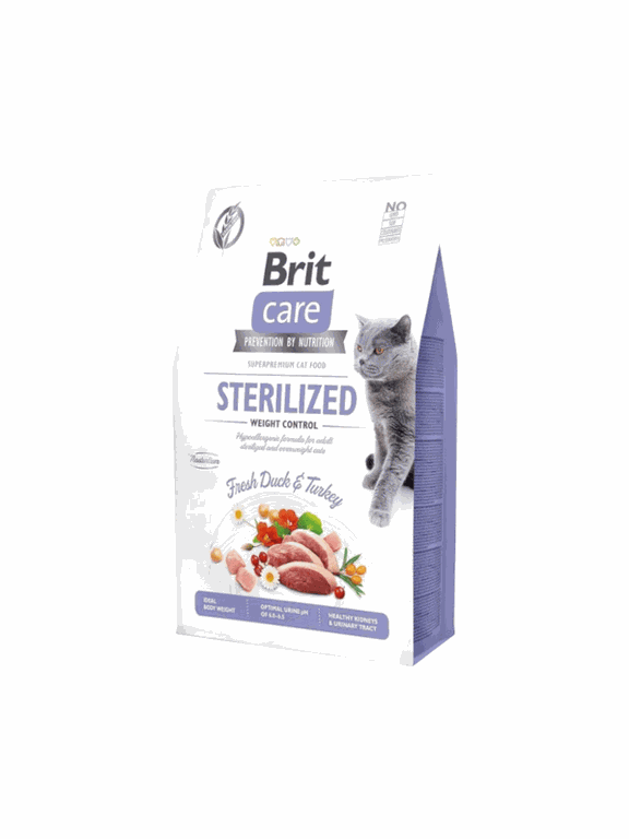 BRIT Care Cat  Grain-Free Sterilised Weight Control 400g