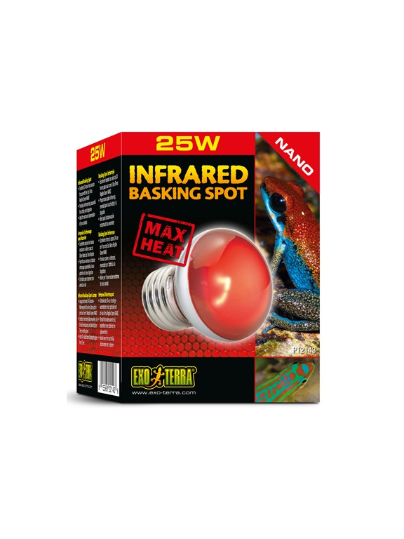 EXO TERRA Żarówka Infrared Basking Spot, NANO, 25W