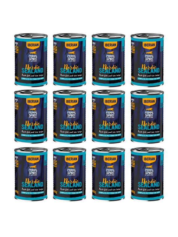 PRIMAL SPIRIT Iberian Nordic Sealand 12x400g puszka