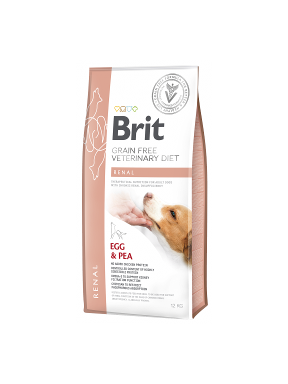 Brit gf veterinary diets dog Renal 12kg