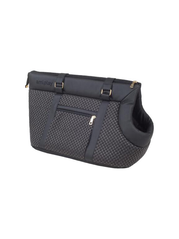 AMIPLAY -Torba transportowa Morgan czarna -L