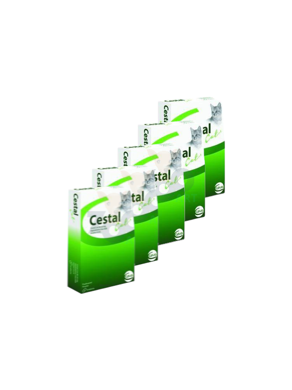 Cestal Cat tabletki na odrobaczanie kotów 10 tabletek