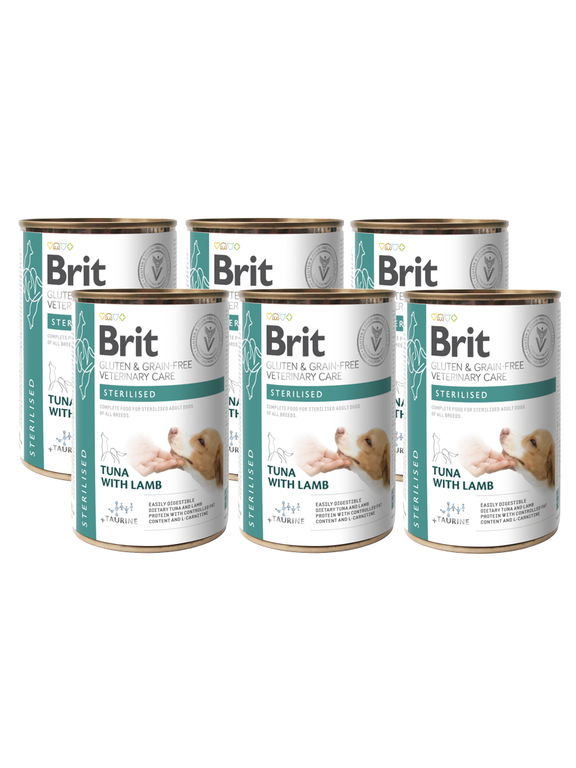 BRIT GF Veterinary Diets Dog Sterilised 6x400g-karma mokra dla psa