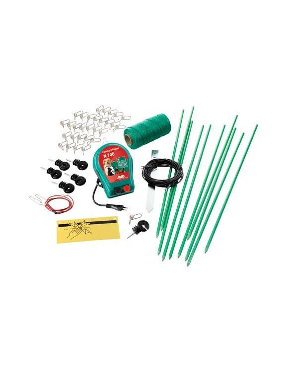 KERBL Ogrodzenie elektryczne dla psów z elektryzatorem N700 HOBBYSET