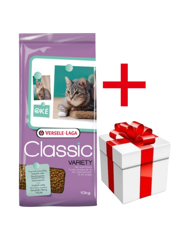 VERSELE-LAGA Classic Cat Variety 10kg + niespodzianka dla kota GRATIS!