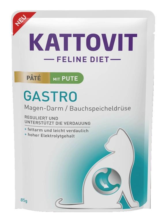 Kattovit Gastro Pate indyk 85g saszetka