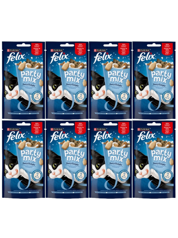 Felix Party Dairy Delight 8x60g