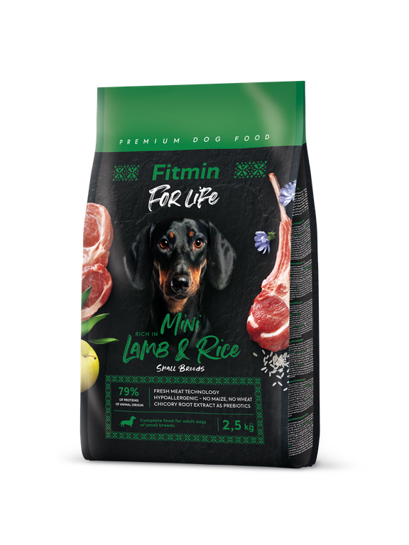 FITMIN For Life Lamb&Rice Mini 2,5kg