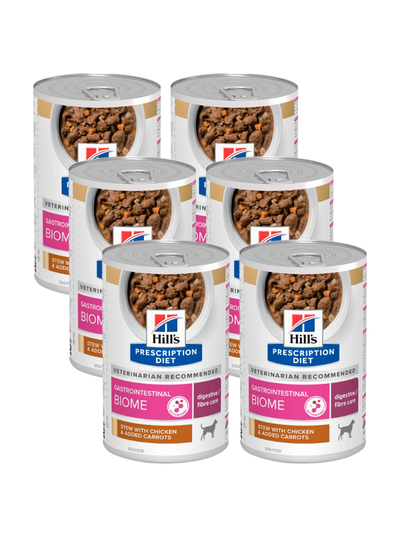 Hill's Prescription Diet Gastrointestinal Biome z kurczakiem 6x354g