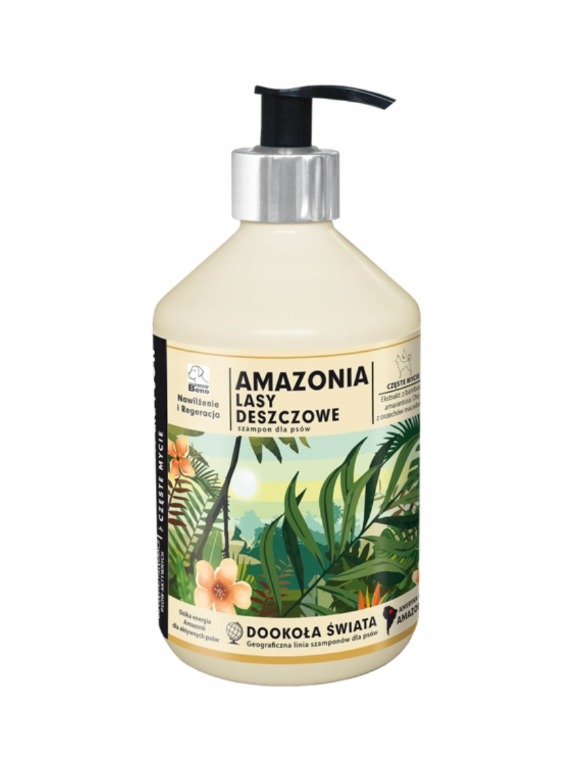 Szampon Super Beno Dookoła świata AMAZONIA CZĘSTE MYCIE 400 ml