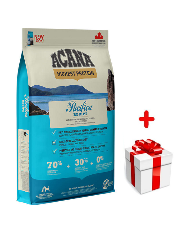 ACANA Pacifica Dog 6kg + niespodzianka dla psa GRATIS!