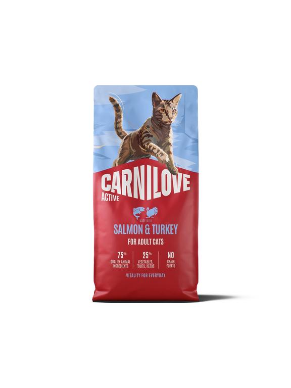 Carnilove Active Cat Salmon & Turkey for Adult 6 kg