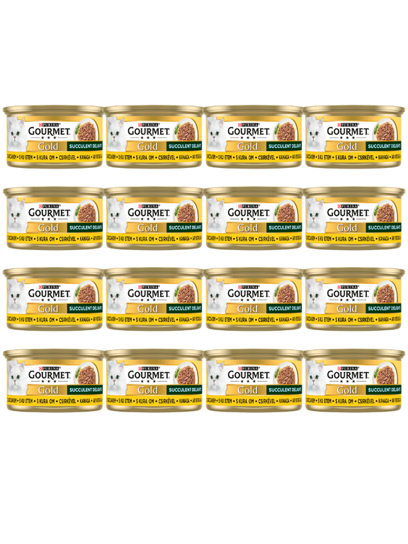 Purina Gourmet Gold z kurczakiem 48x85 g