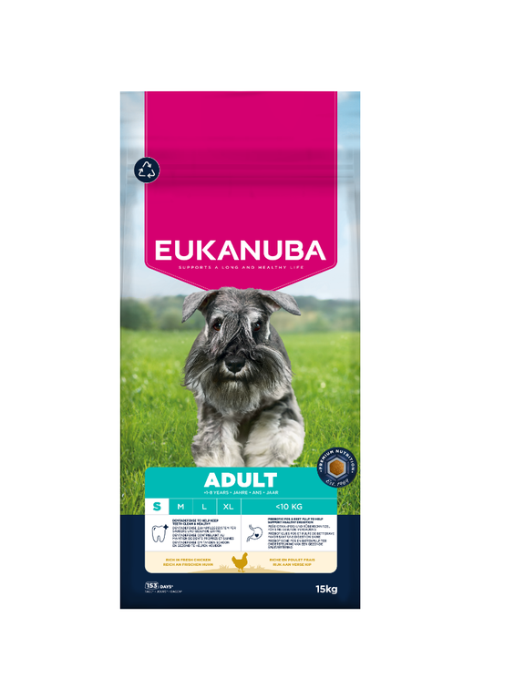 EUKANUBA Adult Small Breed Chicken 15kg