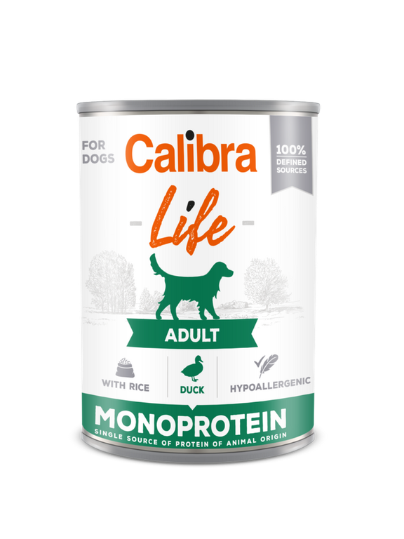 CALIBRA Dog Life Adult Duck with Rice 400g