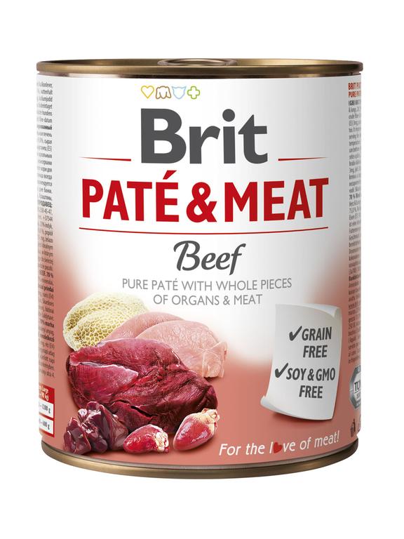 BRIT PATE & MEAT BEEF 800g