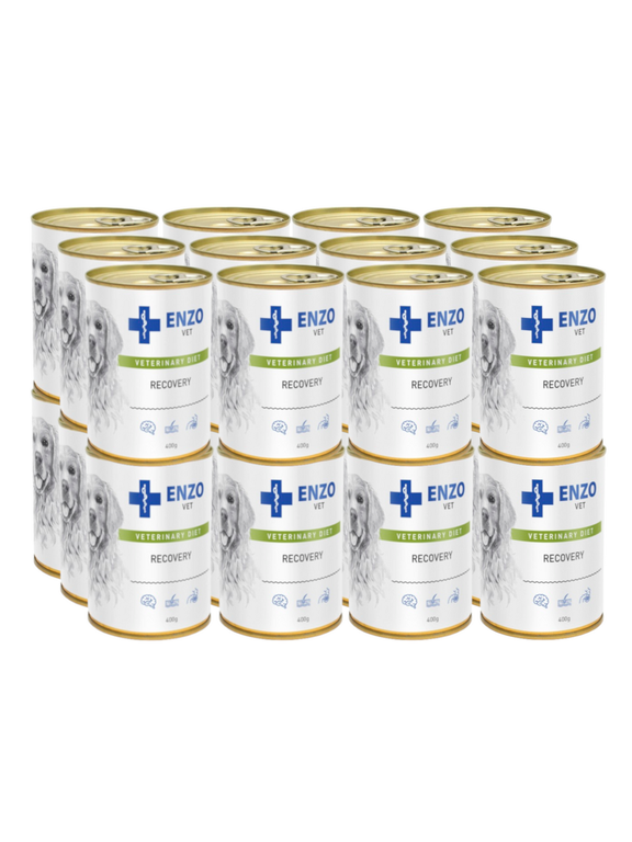 ENZO VET Recovery dieta w okresie rekonwalescencji dla psów 24x400g