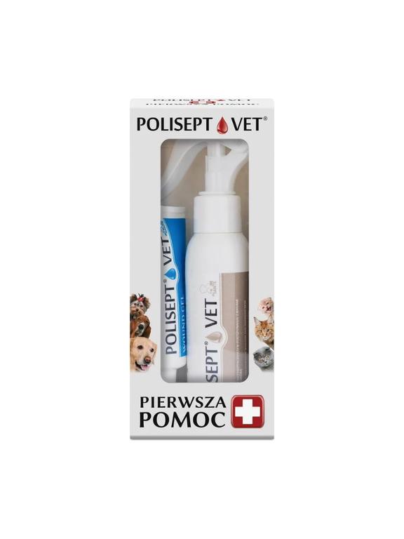 JM SANTE Polisept Vet Apteczka - pierwsza pomoc dla psów i kotów