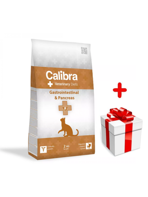 Calibra Veterinary Diets Cat Gastro/Panceras 2kg + niespodzianka dla kota GRATIS!