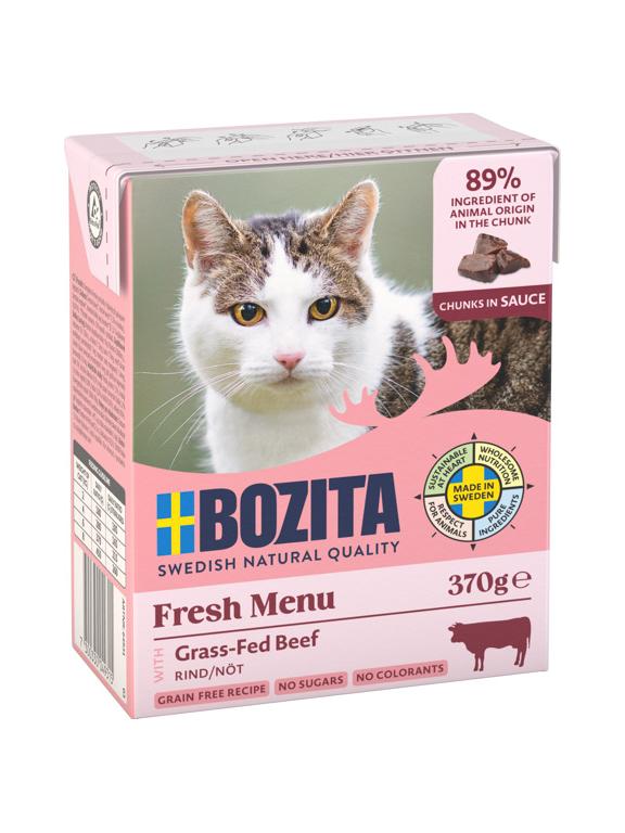 BOZITA Cat Wołowina W Sosie 370g