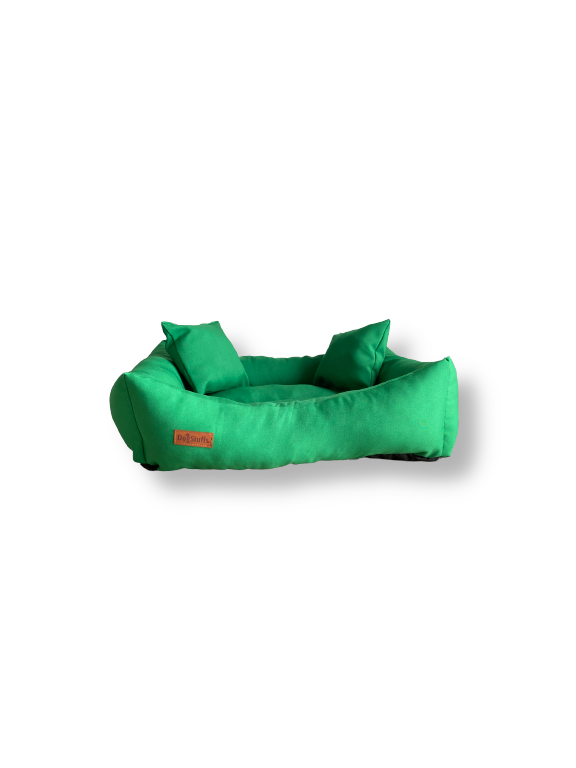 DogStuffs Legowisko Basic dla psa Butelkowa Zieleń 130x105