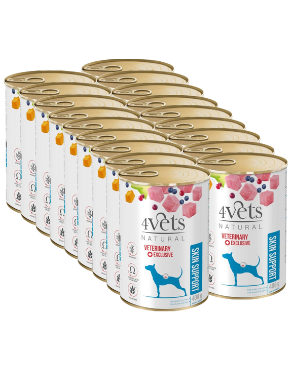 4Vets Dog Skin Support 18x400 g