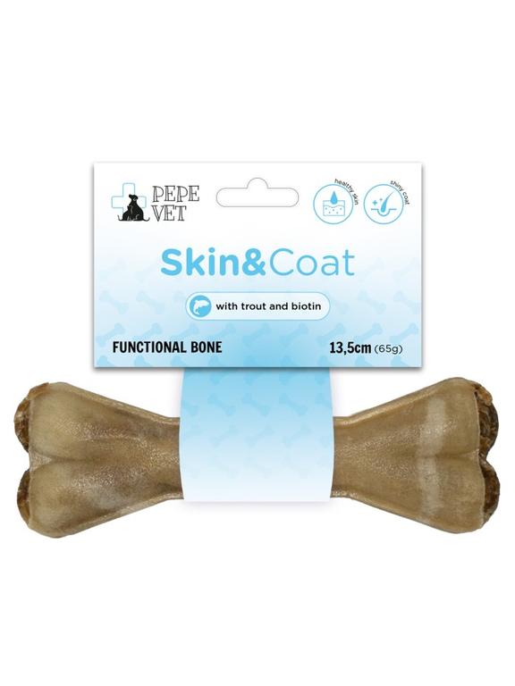 PEPE VET Kość funkcjonalna Skin&Coat (zdrowa sierść i skóra) 65g