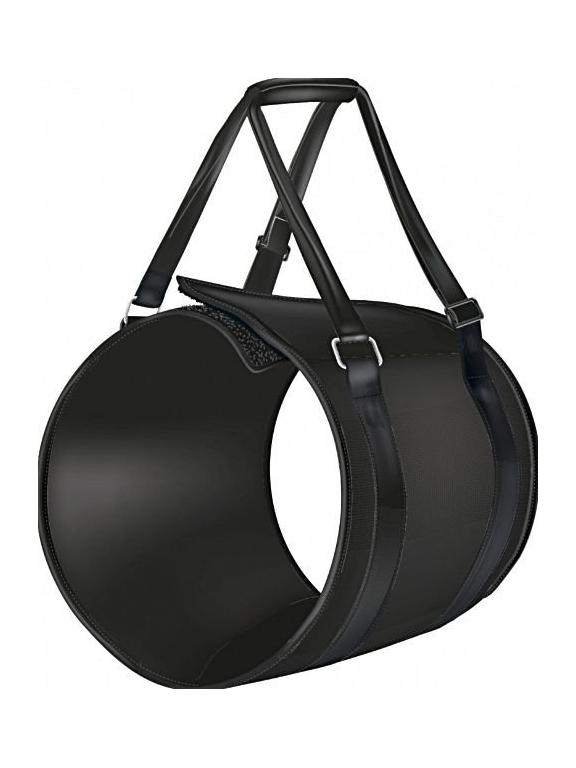 TRIXIE Uprząż rehabilitacyjna czarna - nosidło L-XL 75-90cm