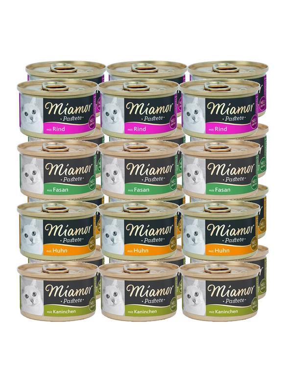 Miamor Pastete Mix smaków 24x85g puszka
